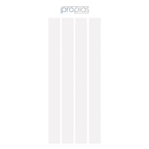 Proplas PVC Panel 2700 x 250 x 8mm White Gloss