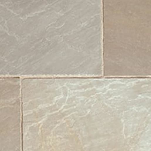 Talasey Natural Indian Sandstone Classicstone Project Pack 15.23m² Lakeland Pack size 60 