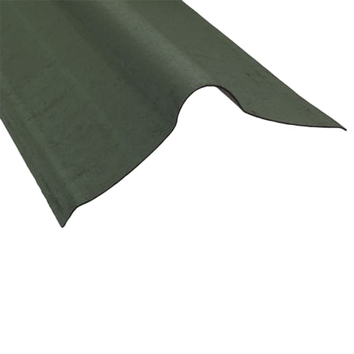 Coroline Corrugated Ridge 1000 x 200 x 2.6mm Green