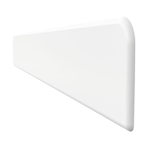 Freefoam Plain Square Edged Large End Cap 300mm L White