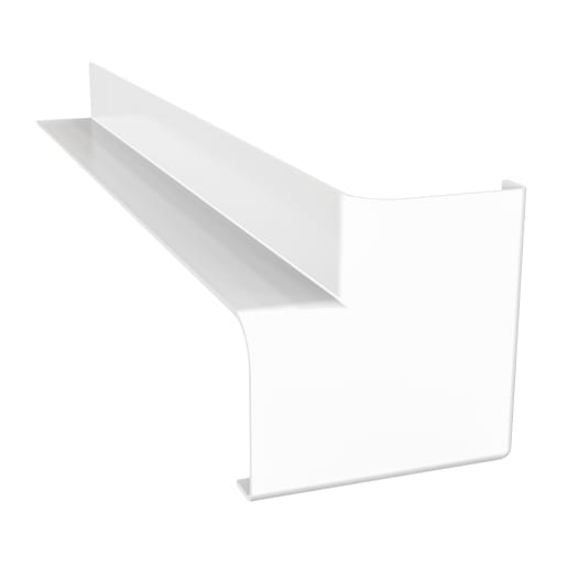 Freefoam Fascia Board Internal Square Corner 300mm L White