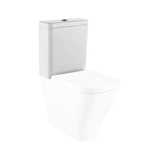 Roca The Gap Dual Flush Cistern 4/2L Bottom Inlet White