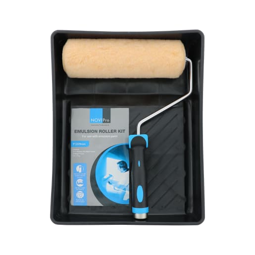 NOVIPro 9 Emulsion Roller Kit with Tray