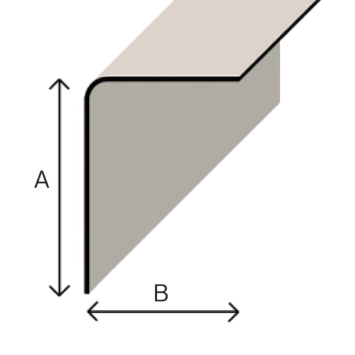 TuffStuff External Angle Trim 3m x 100 x 70mm Grey