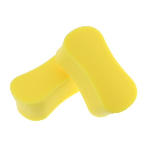 NOVIPro Jumbo Sponge Twin Pack Yellow