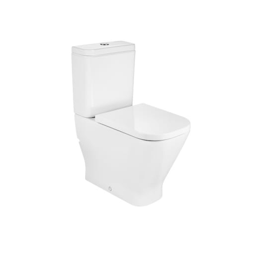 Roca The Gap Comfort Height WC Pan Dual Outlet White