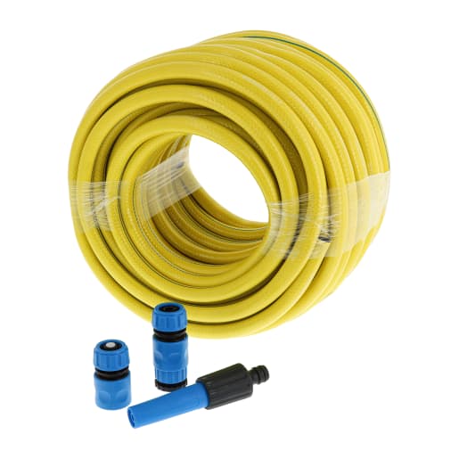 NOVIPro Heavy Duty Hose Starter Set 40m Yellow