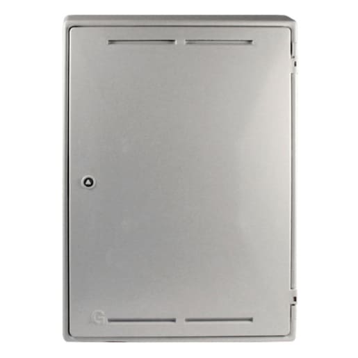 Mitras Gas Meter Recessed Box 434 x 600 x 216mm White