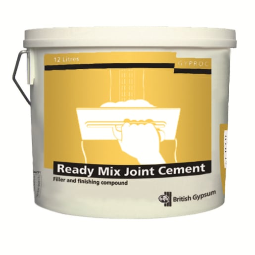British Gypsum Gyproc Ready Mix Joint Cement 12L