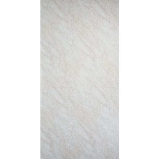 Showerwall Proclick Shower Wall Panel 2440 x 1200mm Ivory Marble