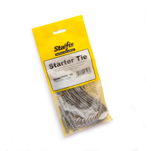 Ancon Staifix Starter Frame Tie with Plug 135mm Pack of 10
