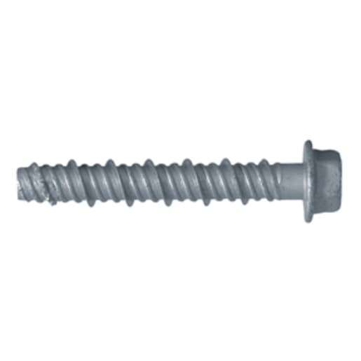 Rawlplug Hexagon Head Concrete Screw 85mm Grey