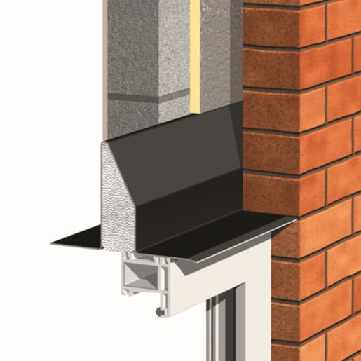 Catnic Cougar Open Back Cavity Wall Lintel 1500 x 263mm Black