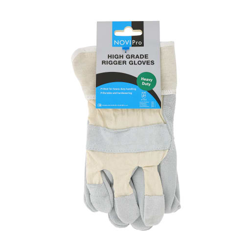 NOVIPro High Grade Rigger Glove Pair White