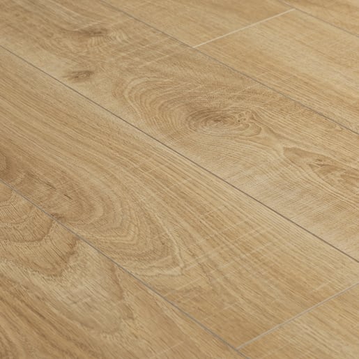 Swiss Touch Natural Light Oak 8mm Laminate Flooring 193 X 1380mm