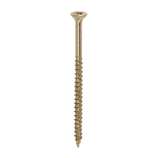 TIMCO Velocity Premium Woodscrews 100 x 6mm Zinc Yellow Passivated