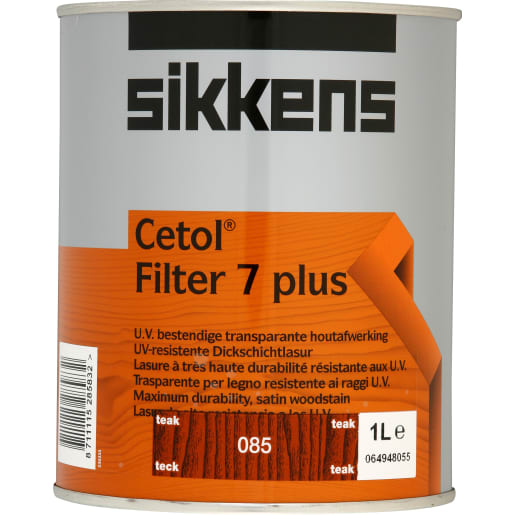 Sikkens Cetol Filter 7 Plus 1 Litre Teak