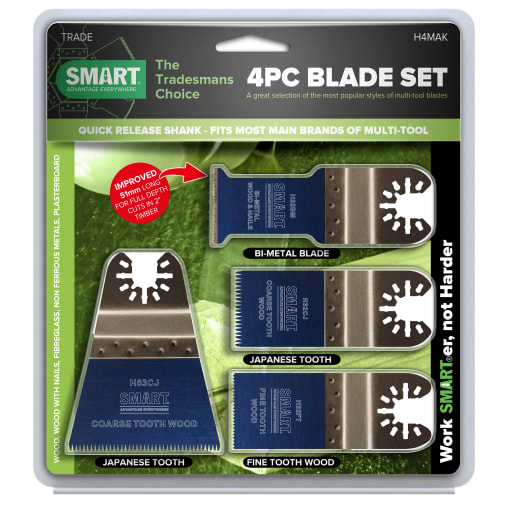 SMART Trade 4 Piece Blade Set