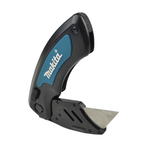 Makita Quick Change Folding Lockback Knife Black