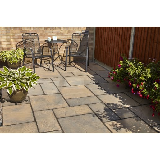 Bronte Paving 600 x 300mm Acorn Brown