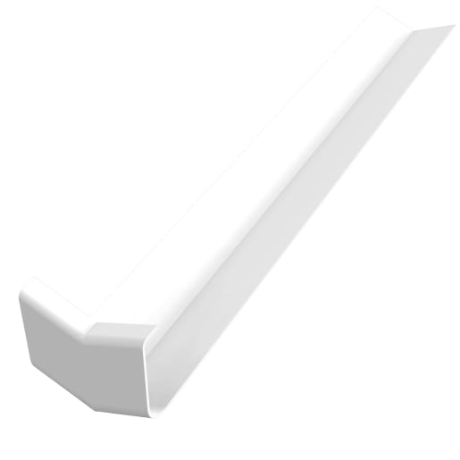 Freefoam Fascia 135 Degrees Square Leg External Corner 300mm L White