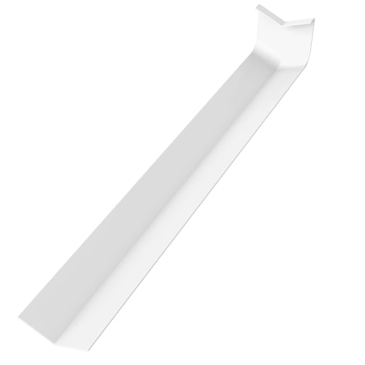 Freefoam Fascia 135 Degrees Square Leg External Corner 300mm L White