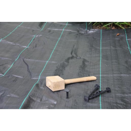 Groundtex Woven Geo Fabric Contractor Roll 100 x 4.5m Black
