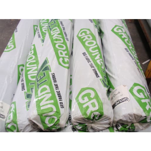 Groundtex Woven Geo Fabric Contractor Roll 100 x 4.5m Black