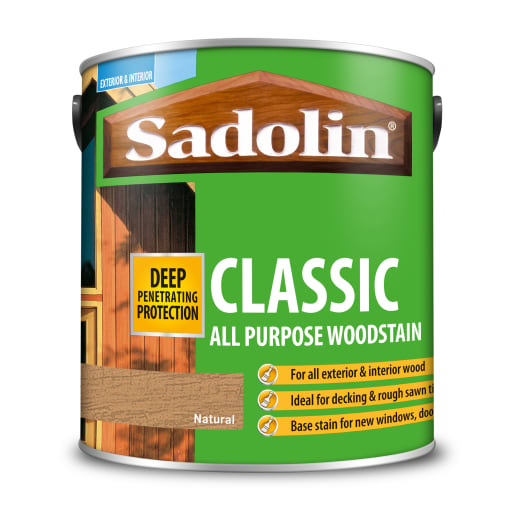 Sadolin Classic Wood Protection 2.50 Litres Natural