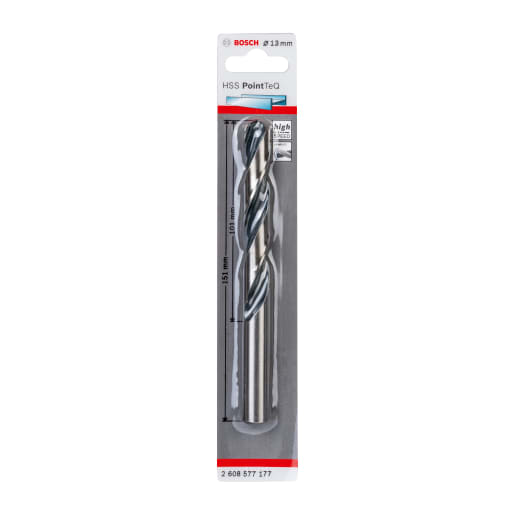 Bosch HSS PointTeQ Twist Drill Bit 151 x 13mm