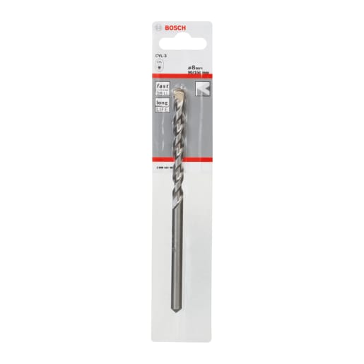 Bosch Drilling Percussion Bit 150 x 8mm Silver