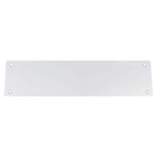 Fingerplate 305mm L Satin Anodised Aluminium