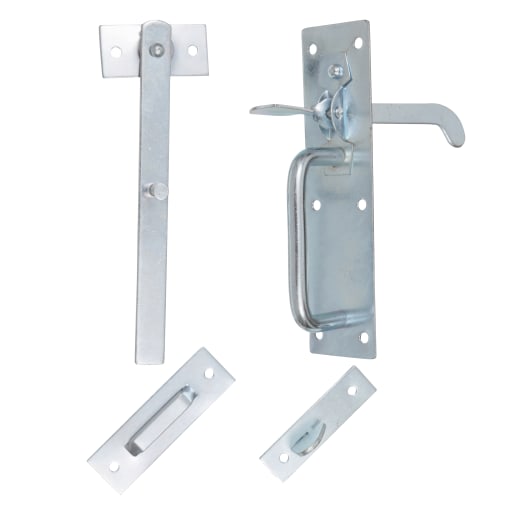 Suffolk Latch Bright Zinc Plated