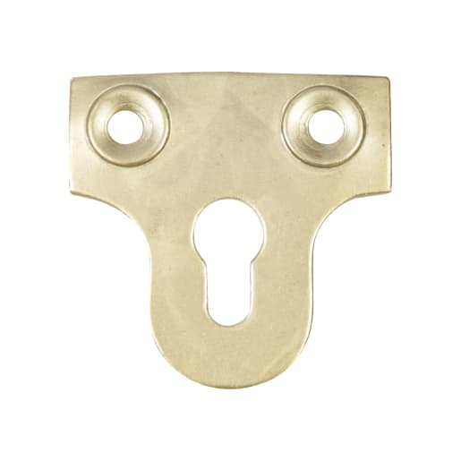 Mirror Plate 38mm Polished Brass