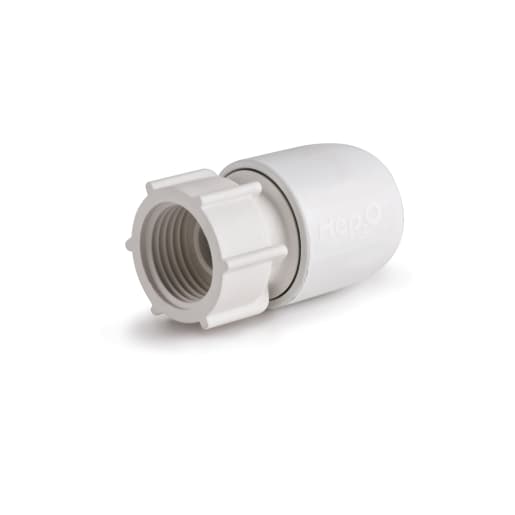 Hep2O Hand Titan Tap Connector 49 x 15mm White