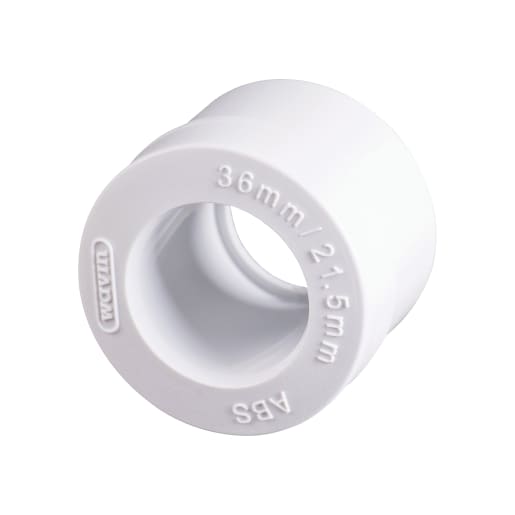 Osma 1E344W Overflow Reducer 32mm to 21.5mm White