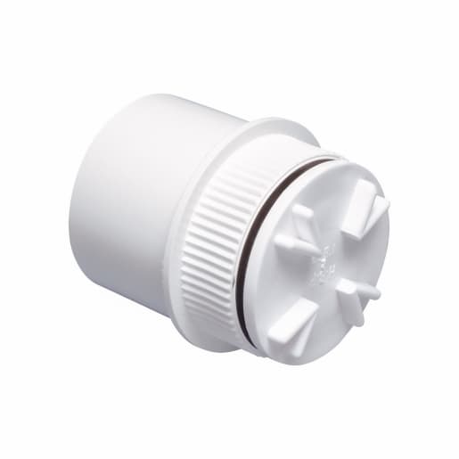 Wavin Osma Weld Access Plug 32mm White