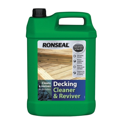 Ronseal Decking Cleaner and Reviver 5 Litres