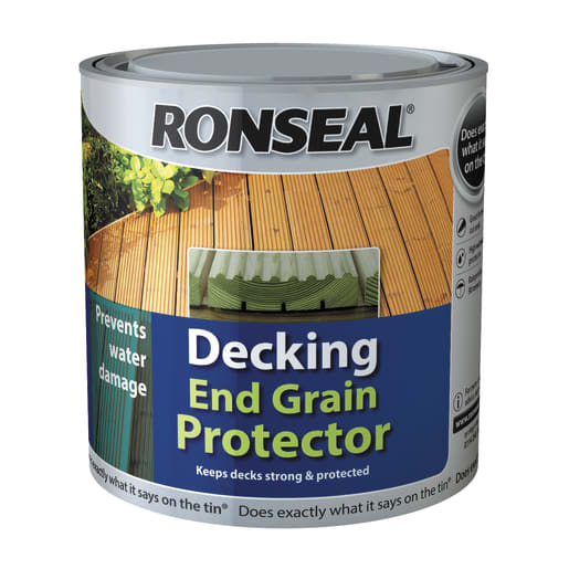 Ronseal Decking End Grain Protector 750ml Green