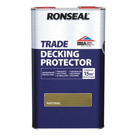 Ronseal Trade Decking Protector Natural 5L