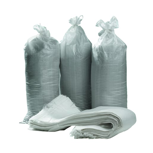 Polypropylene Tie String Sand Bag 325 x 750mm White