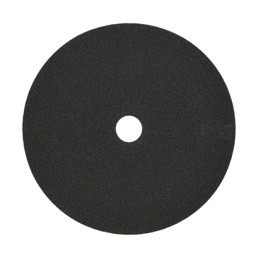 Norton Paper Backed Edging Disc 40 Grit 178 x 22mm Dia Black