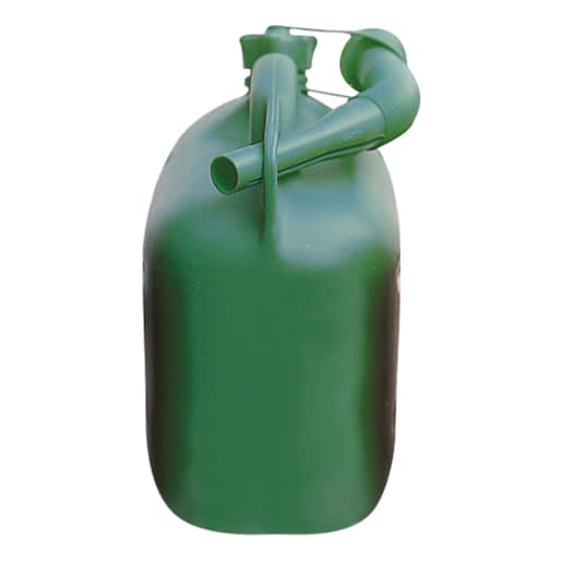 5 Litre GREEN HD PLASTIC FUEL CAN UNLEADED