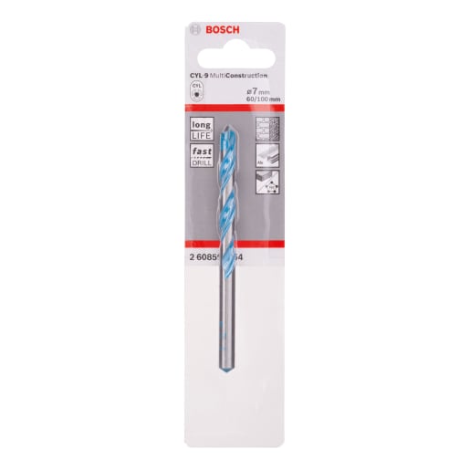 Bosch Drilling Multi-Construction Drill Bit 7mm Silver