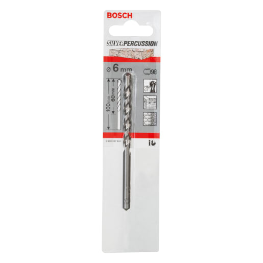 Bosch Drilling Percussion Bit 100mm Silver