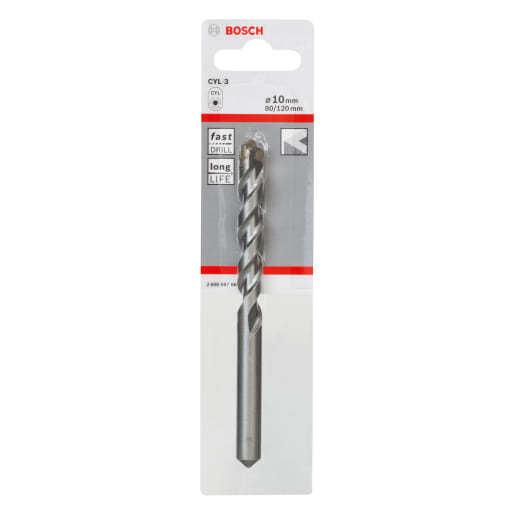 Bosch Drilling Percussion Bit 120 x 10mm Silver