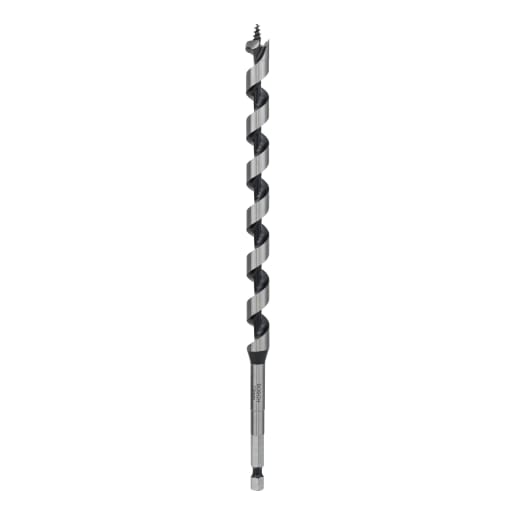 Bosch Drilling Auger Bit-Hex Shank Drive 12mm Silver And Black
