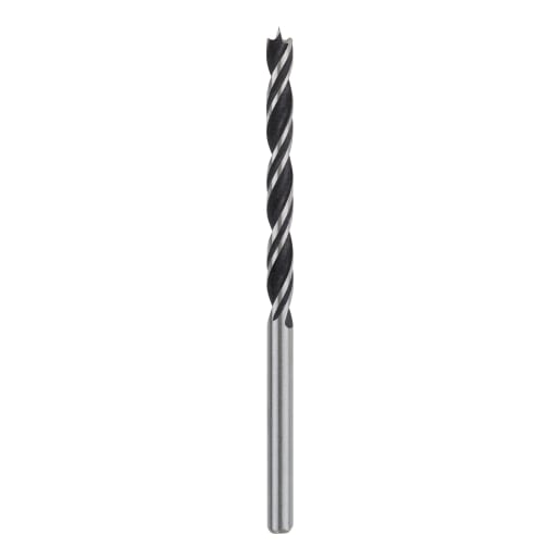 Bosch Standard Brad Point Wood Drill Bit 4mm Silver/Black