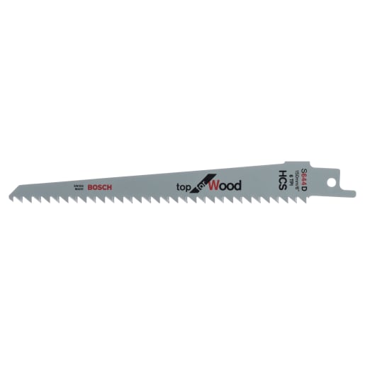 Bosch Sabre Saw Blade High Carbon Steel Top For Wood 150mm Steel