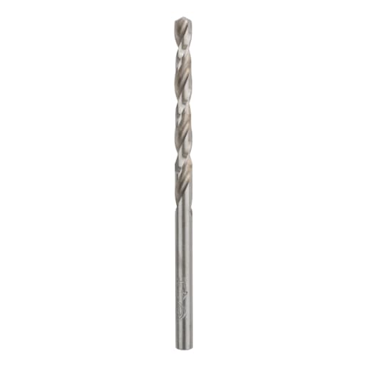 Bosch HSS-G Metal Drill Bits 75 x 4mm Chrome Pack of 2